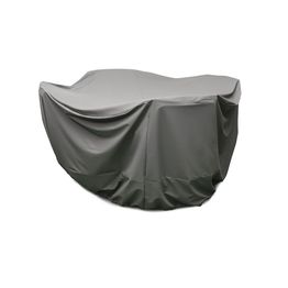 Suojapeite Sandhamn ruokailuryhmälle Ø165 x 89 cm harmaa