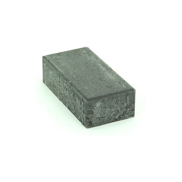 Suojatiekivi Rudus Kartanokivi 80 278x138x80 mm sileä musta