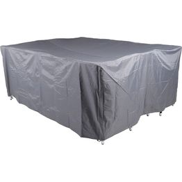 Suojapeite ruokailuryhmälle Karibib 130x210x160cm harmaa