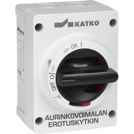 Turvakytkin vääntimellä Katko IsoSafe KUM 322 3X32A 400V 15kW aurinkovoimaloille