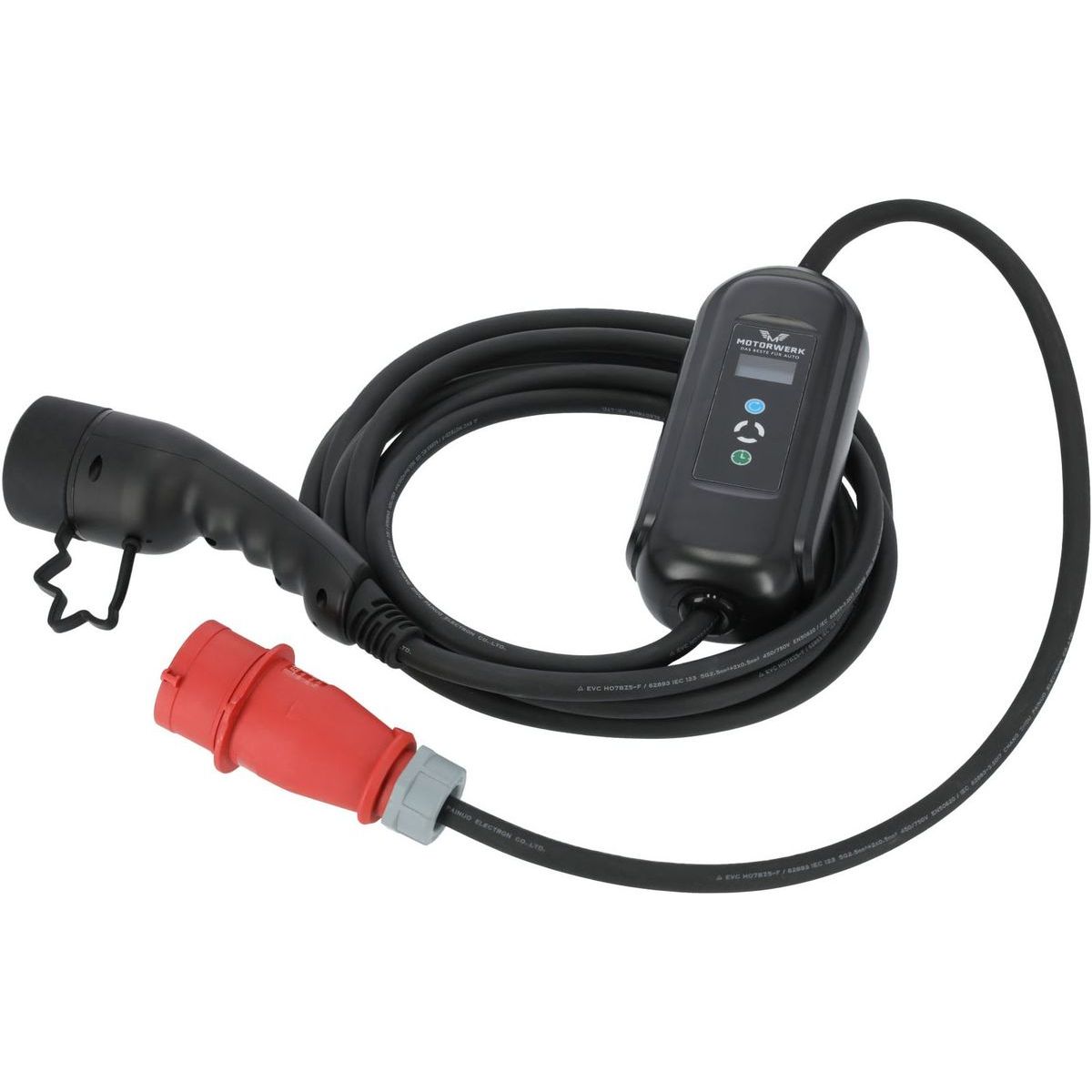 Sähköauton latauslaite Motorwerk EV Type2 11kW 5m