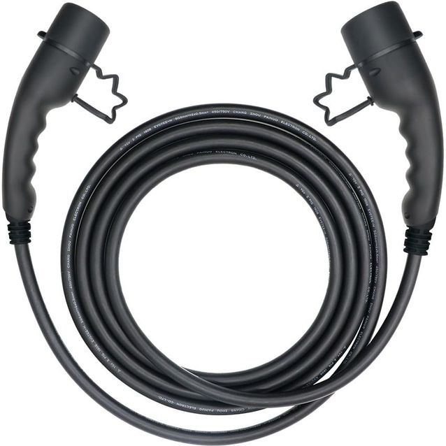 Motorwerk EV Type2 11kW 16A 5m sähköauton 3-vaihe latauskaapeli