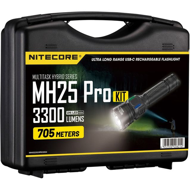 Nitecore MH25 Pro Hunting kit taskulamppu