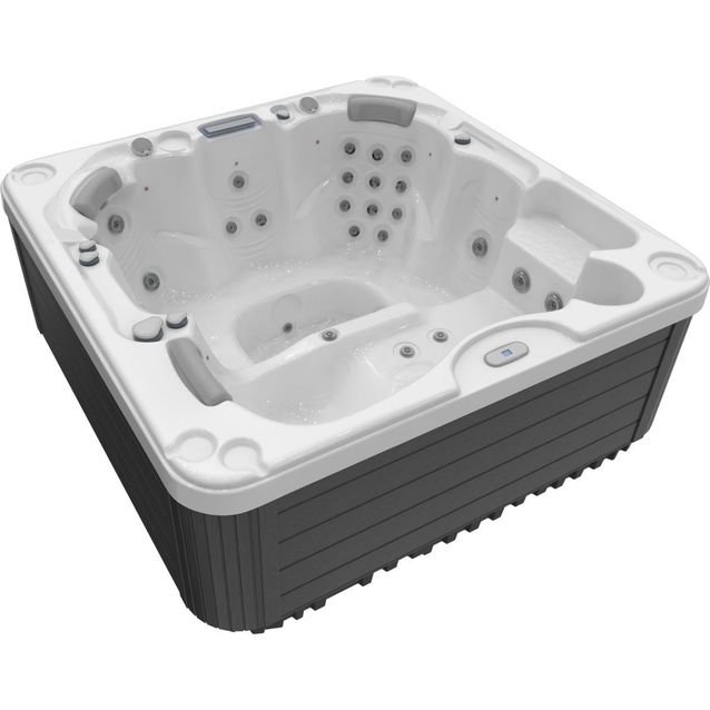 Ulkoporeallas Shine 2 Ice White, 6 hlöä, 40 suutinta, harmaa/valkoinen