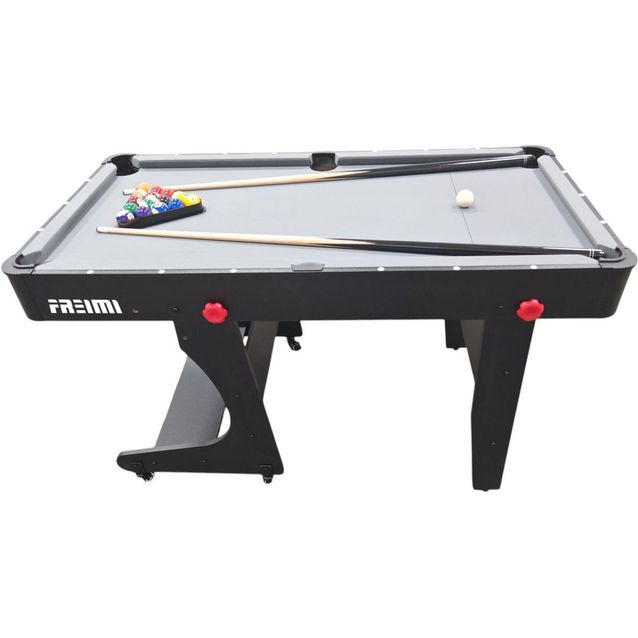 Biljardipöytä 3 in 1 Freimi BTT-5, pöytätennisvarusteilla, kokoontaittuva