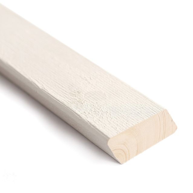 Suunnikasrima Siparila 28x68 mm SR/HS kuusi valkoinen