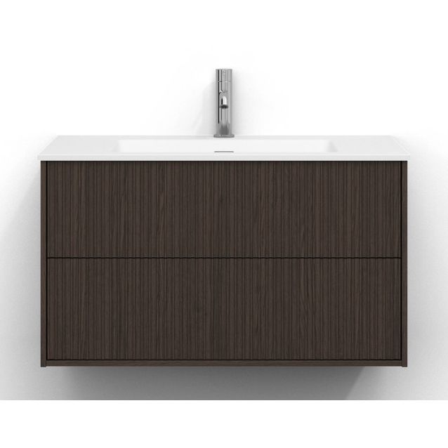 Allaskaappi Svedbergs Epos, 80x45cm, 2 ltk, svall, tumma saarni, push-open