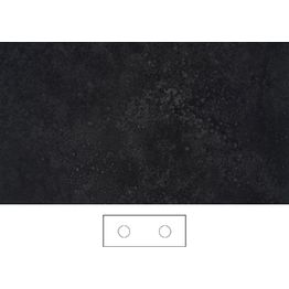 Kylpyhuoneen pöytätaso Svedbergs Poem Grafit, kaksois, graniittikeramiikka, eri vaihtoehtoja