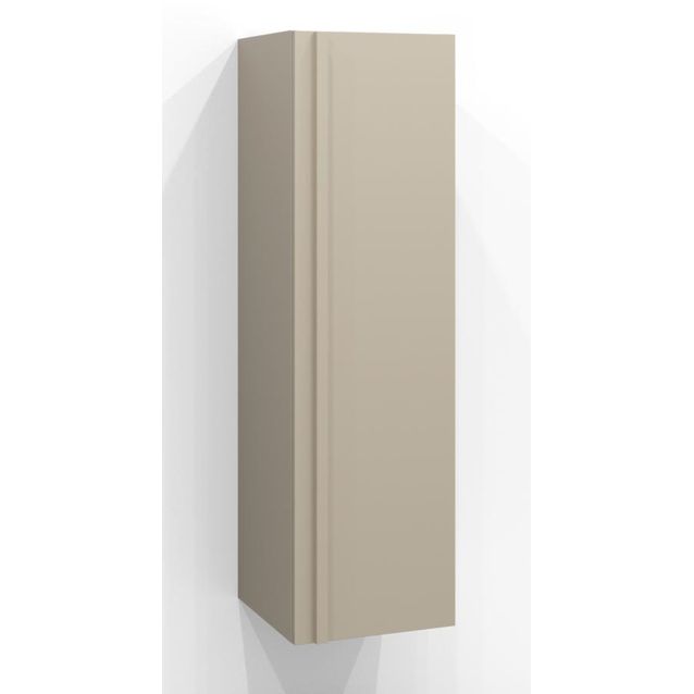 Korkean kaapin ovi Svedbergs, 120x35cm, vedinlista, sand