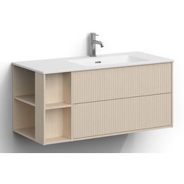Allaskaappi altaalla Svedbergs Epos, 100x45cm, oikea, 2 ltk, push-open, eri vaihtoehtoja