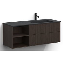 Allaskaappi altaalla Svedbergs Epos, 120x45cm, oikea, 2+0 ltk, push-open, eri vaihtoehtoja