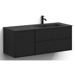 Allaskaappi altaalla Svedbergs Epos, 120x45cm, oikea, 2+1 ltk, push-open, eri vaihtoehtoja