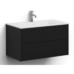 Allaskaappi altaalla Svedbergs Epos, 80x45cm, 2 ltk, push-open, eri vaihtoehtoja