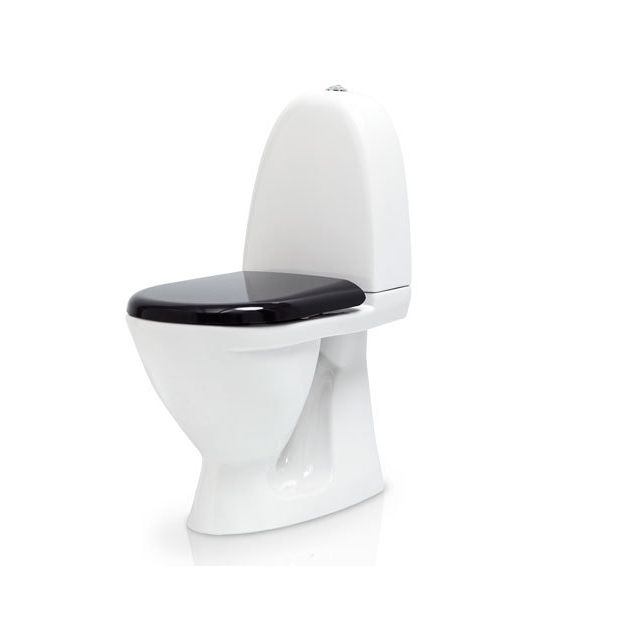 Wc-Kansi Svedbergs soft close 90142 musta