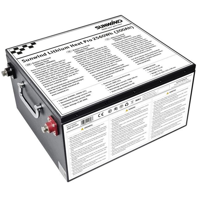 Akku Sunwind Lithium Heat 12V/200Ah