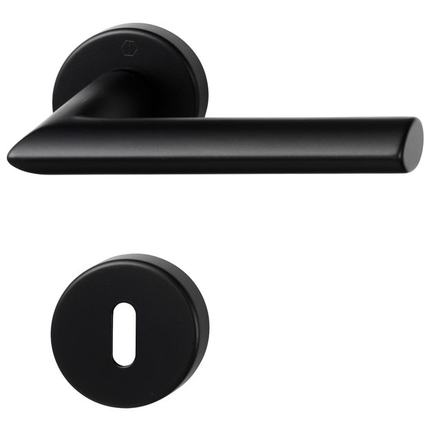 Väliovenpainike Swedoor Stockholm avainkilvellä eri värejä