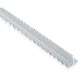 T-Lista Maler sileä 2x20x20x1000mm alumiini hopea anodisoitu