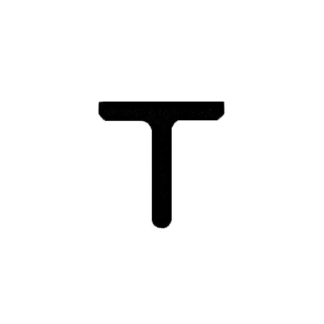 T-tanko teräs 60x60x7 mm S235JR pituus 6 m