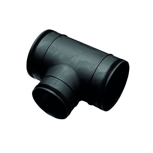 Muovi T-yhde 160/125