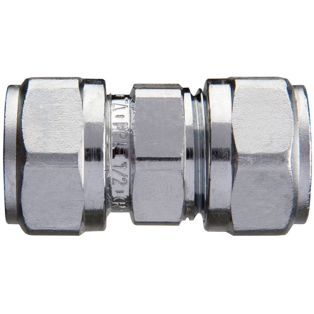 Puserrus-/supistusliitin 15x12 suora