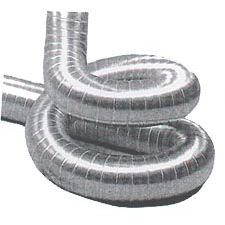 Ilmanvaihtoputki taipuisa 100 x 2500 mm