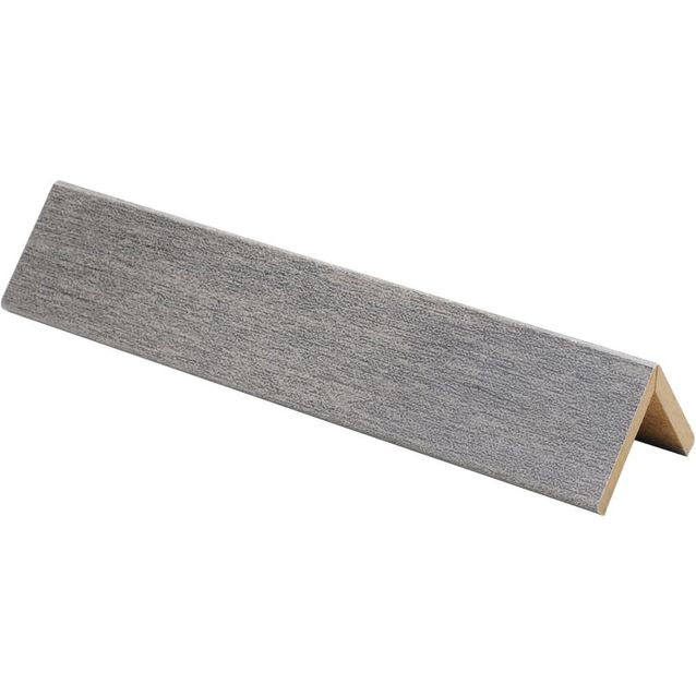 Taitelista Maler ART Aava, 4x30x30x2750mm, MDF, metalli, platina