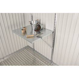 Taitettava pöytä piharakennukseen Biohort