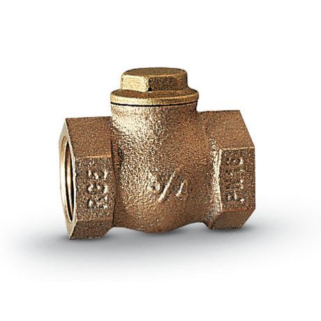 Takaiskuventtiili R 3/8 DN 10 jousella