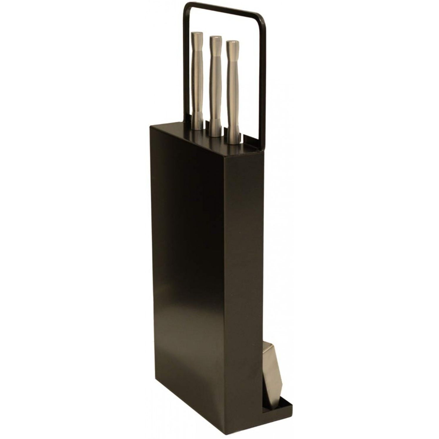 Takkasetti PP-Tuote Simple musta