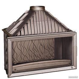 Takkasydän 1100 Grande Vision, 18 kW, harmaa/malmi, 215 kg