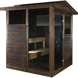 Pihasauna Kota, 4m², Narvi NC 16 -kiuaspaketilla