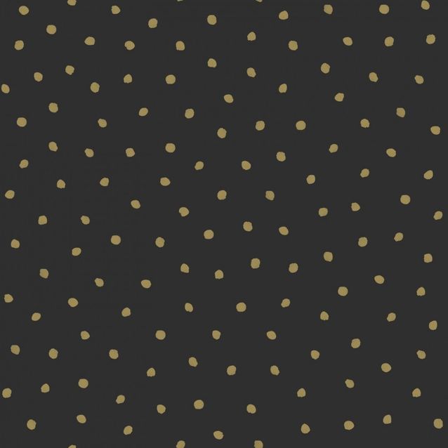 Tapetti Esta Black White with a splash of Gold 139122 0,53x10,05m