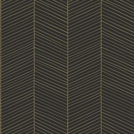 Tapetti Esta Black & White with a splash of Gold, 139136, graafinen/geometrinen, moderni