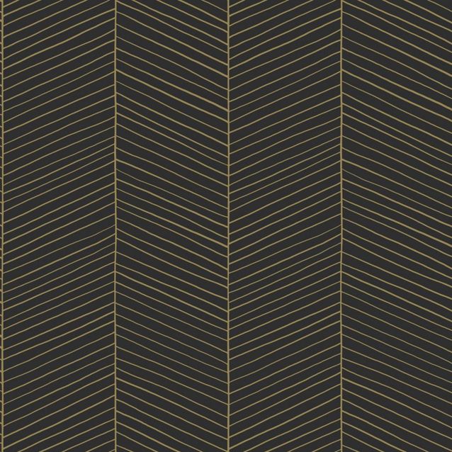 Tapetti Esta Black White with a splash of Gold 139136 0,53x10,05m