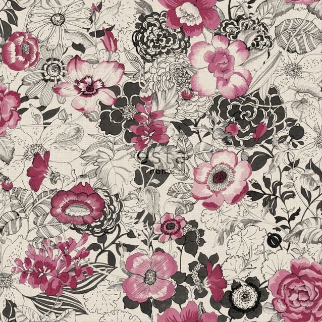 Tapetti Esta Brooklyn Bridge 138505 0,53x10,05 m harmaa/musta/punainen