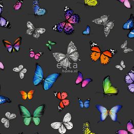 Tapetti Esta Brooklyn Bridge 138508, eläin, musta/punainen