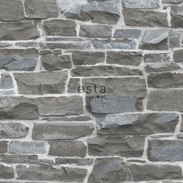 Tiilitapetti Esta Brooklyn Bridge 138521, 0,53x10,05m, sininen