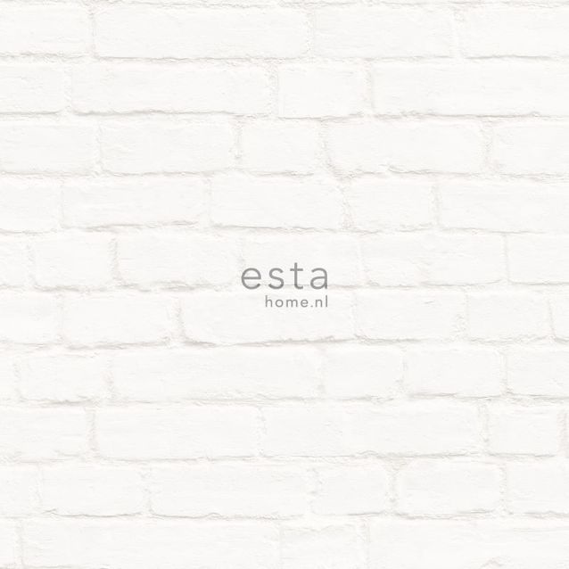 Tiilitapetti Esta Brooklyn Bridge 138532, 0,53x10,05m, vaalea beige