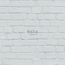 Tiilitapetti Esta Brooklyn Bridge 138534, 0,53x10,05m, harmaa