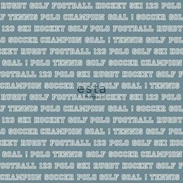 Tapetti Esta College 138804, teksti, vihreä