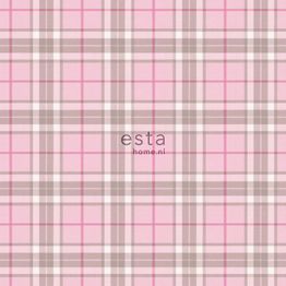 Tapetti Esta College 138808, ruutu, monivärinen