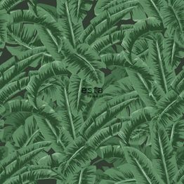 Tapetti ESTA Jungle Fever 138985, non-woven, luonto, vihreä/musta