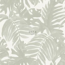 Tapetti ESTA Jungle Fever 138989, non-woven, luonto, vihreä/beige