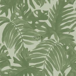 Tapetti ESTA Jungle Fever 138990, non-woven, luonto, vihreä