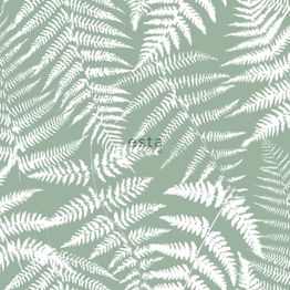 Tapetti ESTA Jungle Fever 138998, non-woven, luonto, vihreä/valkoinen