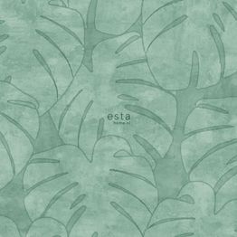 Tapetti ESTA Jungle Fever 139003, non-woven, luonto, vihreä