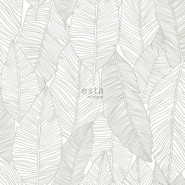 Tapetti ESTA Jungle Fever 139009 0.53x10.05m non-woven vihreä/valkoinen