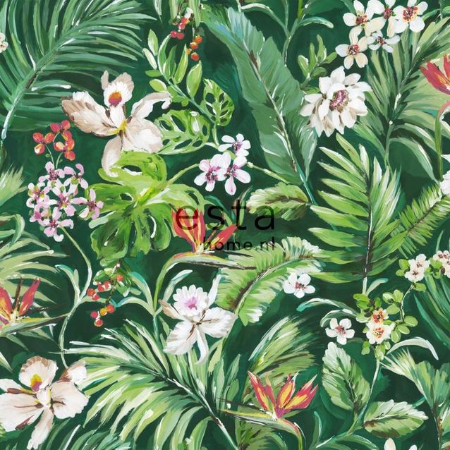 Tapetti ESTA Jungle Fever 158893 0.465x8.37m non-woven monivärinen