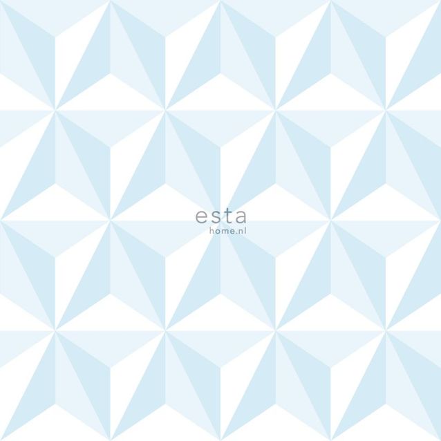 Tapetti Esta Little Bandits 138912 0,53x10,05 m sininen/valkoinen