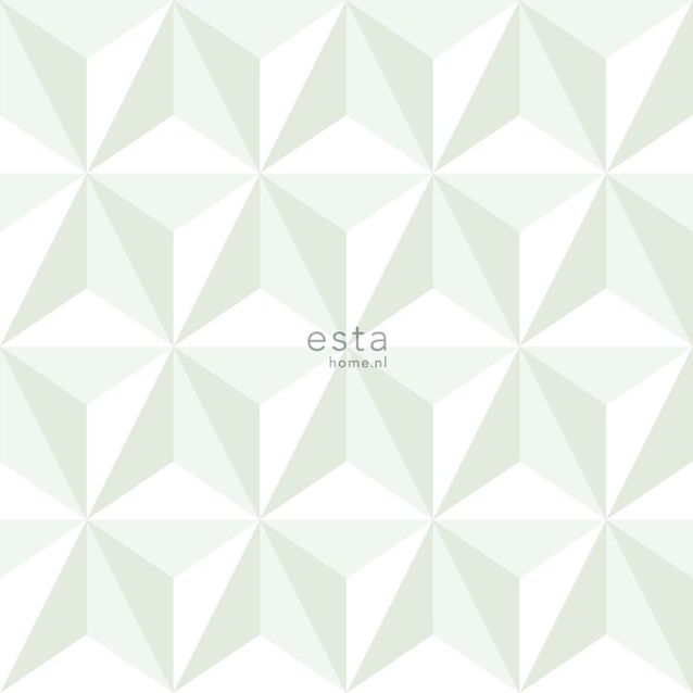 Tapetti Esta Little Bandits 138913 0,53x10,05 m valkoinen/vihreä
